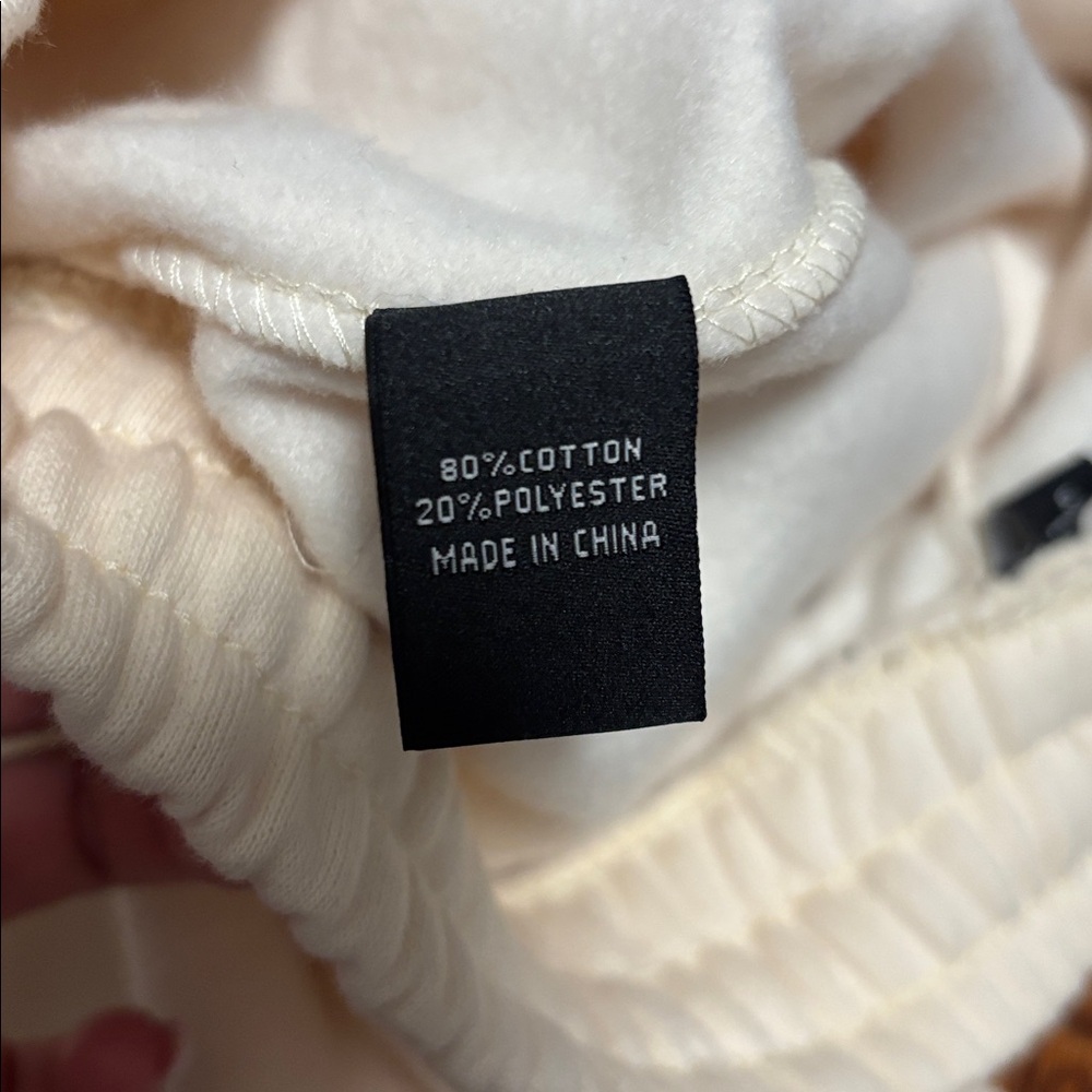 Ananke Light Cream Drawstring Joggers Size:S unisex - Picture 8 of 8